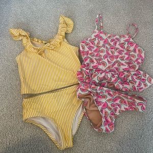 Girls bathing suit bundle